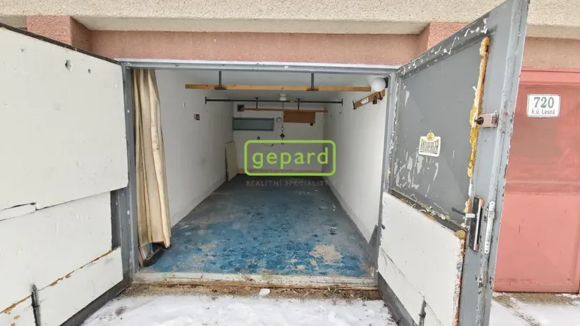 Prodej garáže, Brno - Lesná, 17 m2