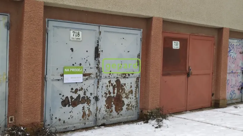 Prodej garáže, Brno - Lesná, 17 m2