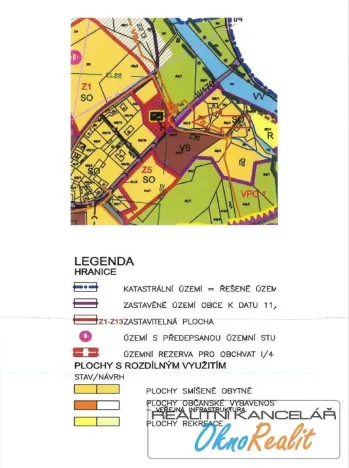 Prodej louky, Němětice, 918 m2