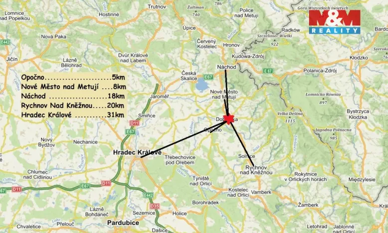 Prodej bytu 3+1, Dobruška, Javorová, 70 m2