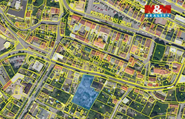 Pronájem komerčního pozemku, Kostelec nad Orlicí, 3574 m2