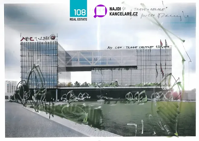 Pronájem kanceláře, Brno, Škrobárenská, 3572 m2