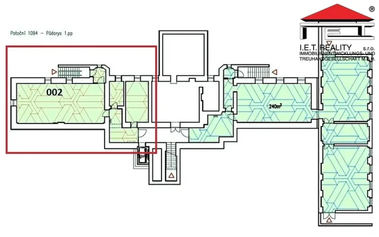 Pronájem obchodního prostoru, Frýdek-Místek - Frýdek, Potoční, 121 m2