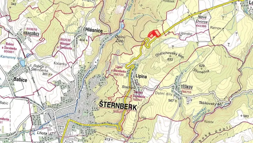 Prodej louky, Lipina, 79906 m2