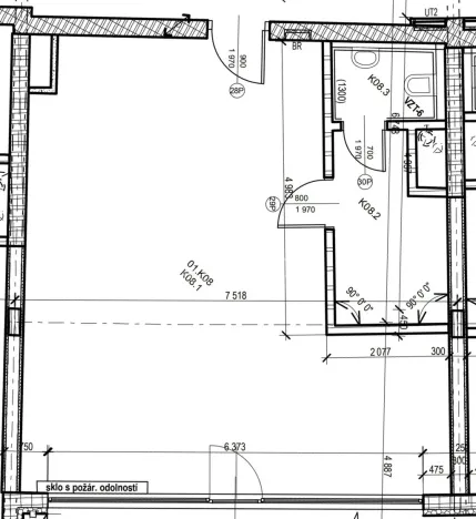 Pronájem obchodního prostoru, Praha - Hostavice, U Hostavického potoka, 53 m2