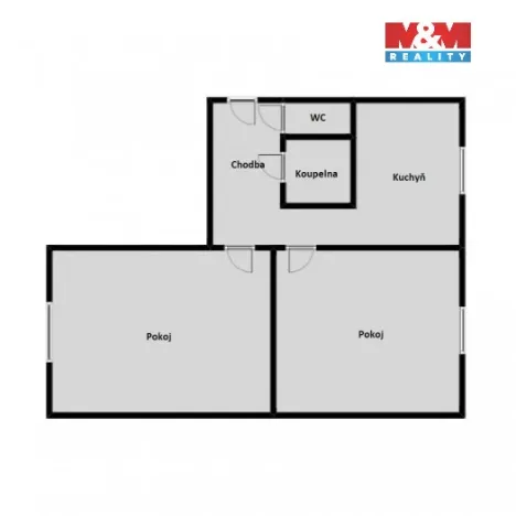 Prodej bytu 2+1, Praha - Hloubětín, Mochovská, 52 m2