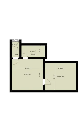 Pronájem bytu 2+kk, Holovousy, 40 m2