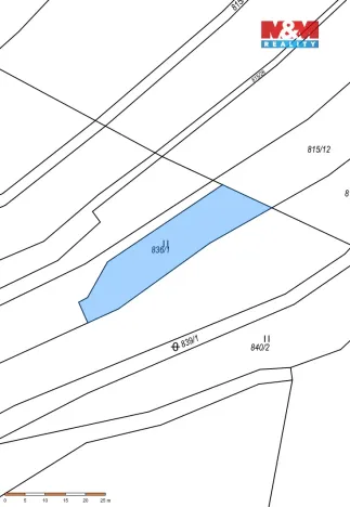 Prodej louky, Vranová Lhota, 502 m2