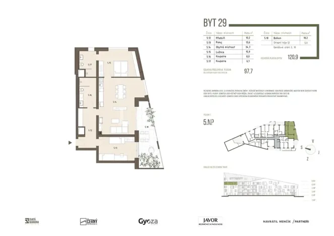 Prodej bytu 3+kk, Železná Ruda, 89 m2