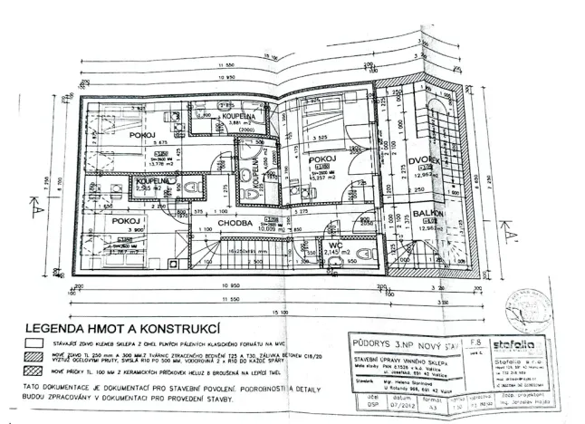 Pronájem ubytování, Valtice, Josefská, 251 m2