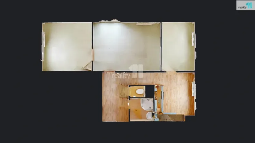 Pronájem bytu 3+1, Ledeč nad Sázavou, Stínadla, 61 m2