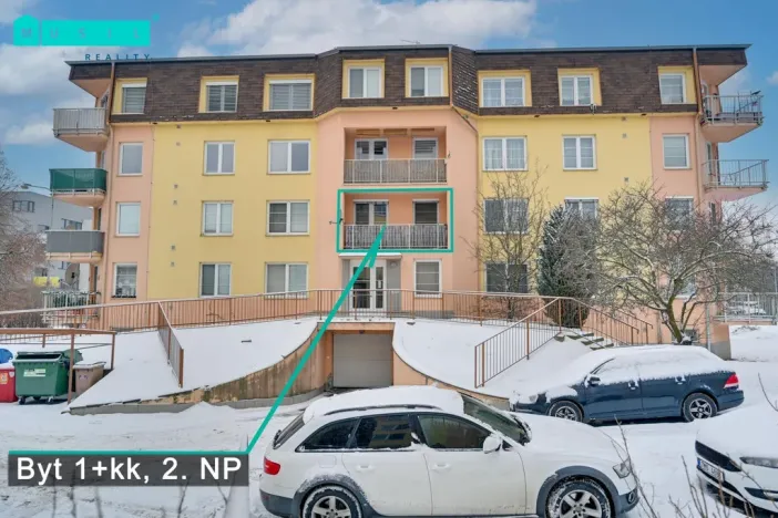 Pronájem bytu 1+kk, Olomouc - Povel, Slavonínská, 38 m2