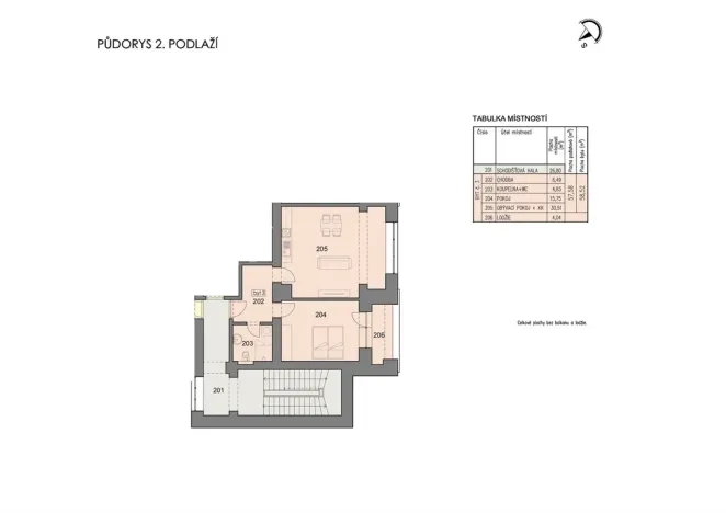 Prodej bytu 2+kk, Havlíčkův Brod, Rozkošská, 57 m2