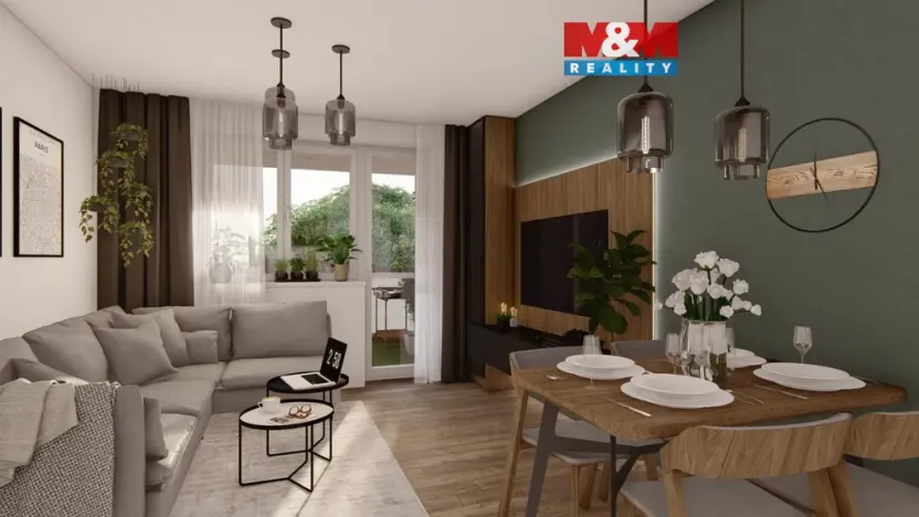 Prodej bytu 3+kk, Ostrava - Poruba, Opavská, 51 m2