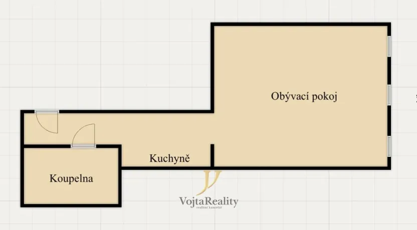 Pronájem bytu 1+1, Olomouc - Povel, Janského, 41 m2