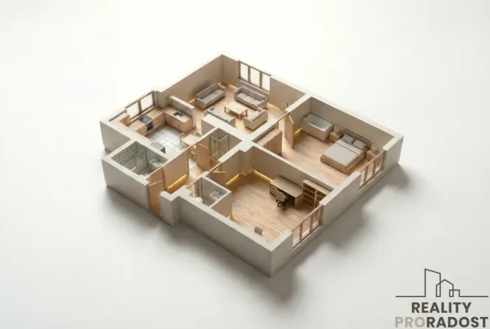 Prodej bytu 3+kk, Stříbro, Plzeňská, 74 m2