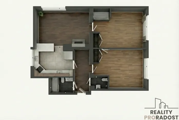 Prodej bytu 3+kk, Stříbro, Plzeňská, 74 m2