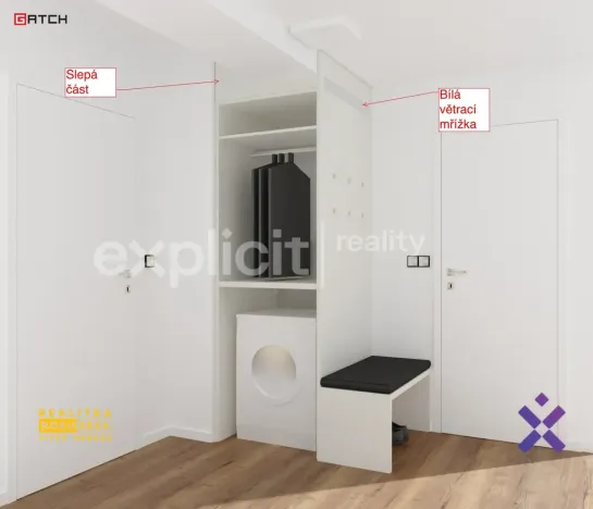 Pronájem bytu 1+kk, Otrokovice - Kvítkovice, Spojovací, 40 m2