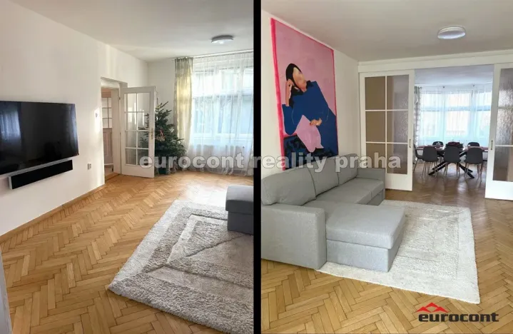 Pronájem bytu 3+1, Praha, Obrovského, 90 m2