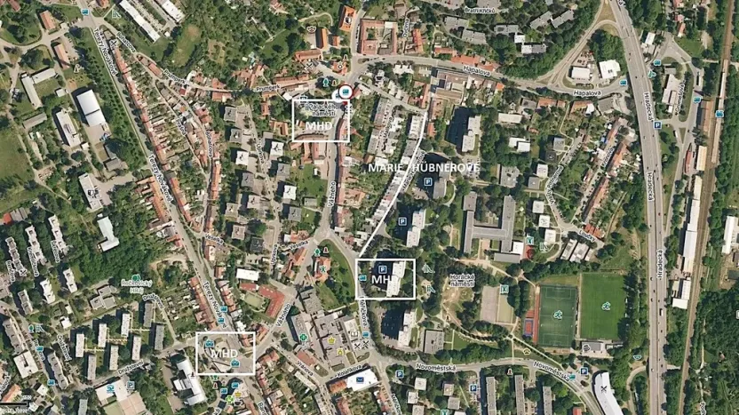 Pronájem pokoje, Brno, Marie Hübnerové, 23 m2