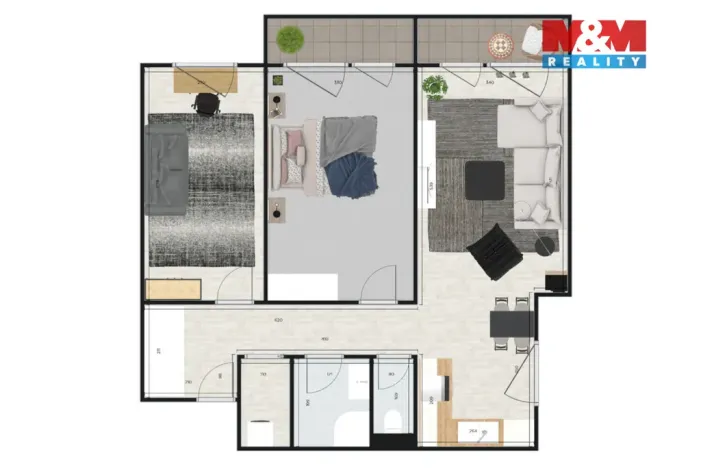 Prodej bytu 3+kk, Čáslav - Čáslav-Nové Město, Čeplova, 76 m2