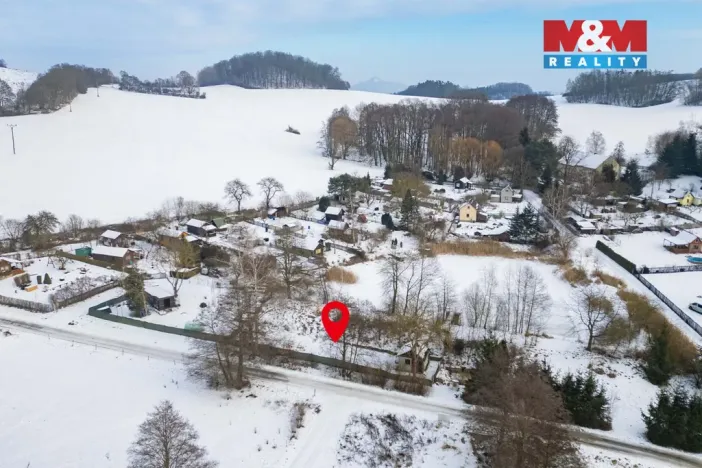 Prodej zahrady, Provodín, 515 m2