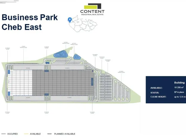 Pronájem výrobních prostor, Tuřany - Lipoltov, 18200 m2