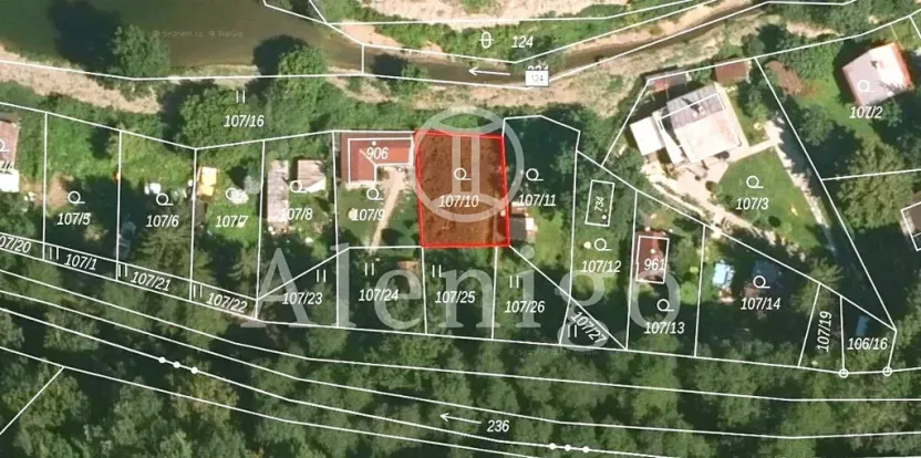 Prodej zahrady, Březová-Oleško, 200 m2