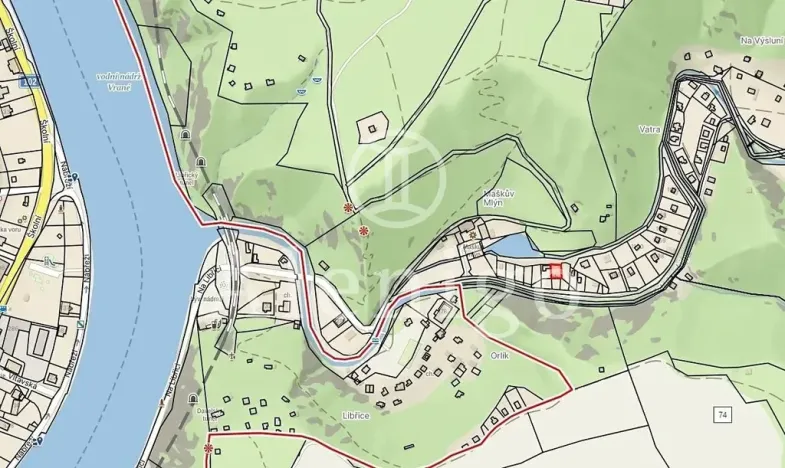 Prodej zahrady, Březová-Oleško, 200 m2