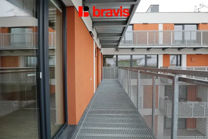 Pronájem bytu 2+kk, Brno - Zábrdovice, Auerswaldova, 52 m2