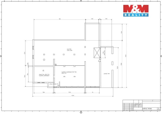 Pronájem skladu, Hronov - Zbečník, 780 m2