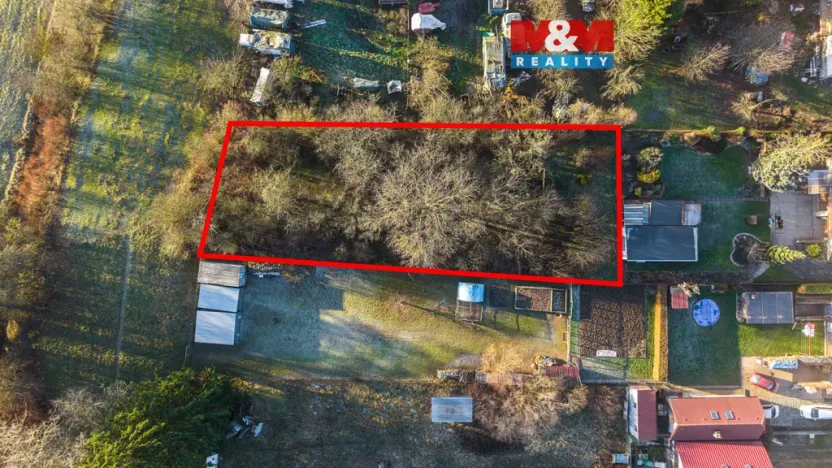 Prodej zahrady, Jičín - Holínské Předměstí, 1005 m2