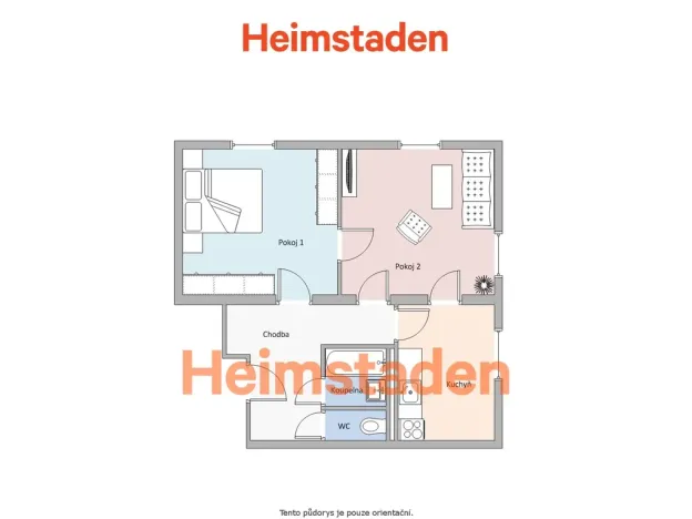 Pronájem bytu 2+1, Albrechtice, Hlavní, 58 m2