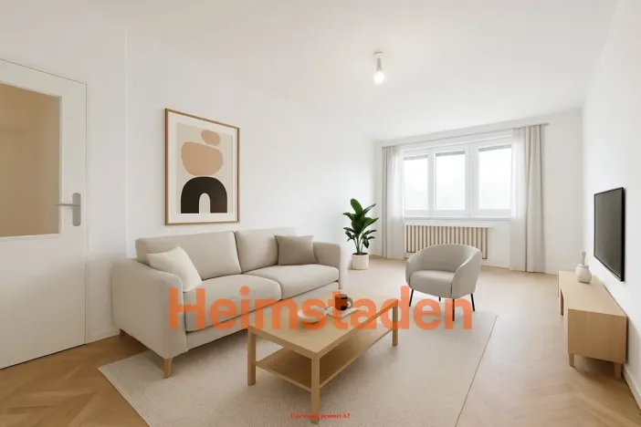 Pronájem bytu 2+1, Orlová - Poruba, Hornická, 52 m2