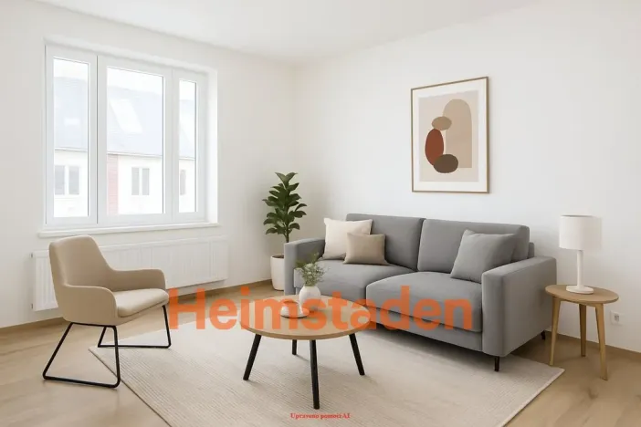 Pronájem bytu 2+kk, Ostrava - Kunčičky, Nadační, 46 m2