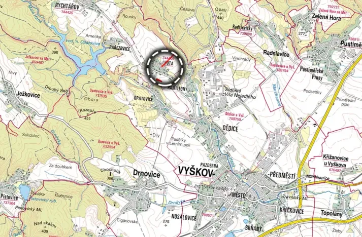 Prodej pole, Vyškov, 7502 m2