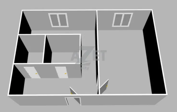 Prodej bytu 1+1, Orlová - Lutyně, Kpt. Jaroše, 36 m2