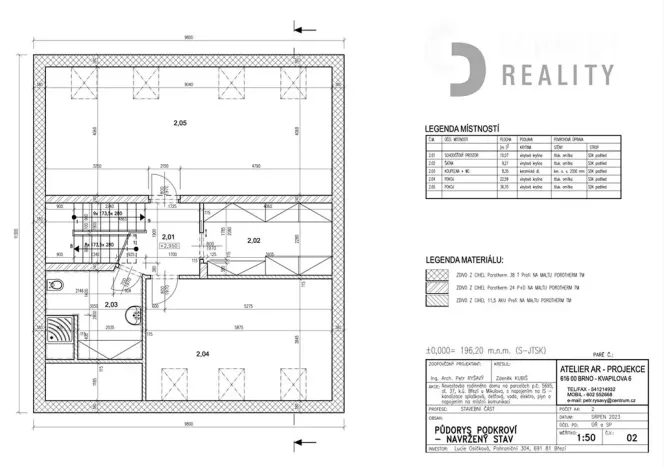 Prodej pozemku pro bydlení, Březí, 338 m2