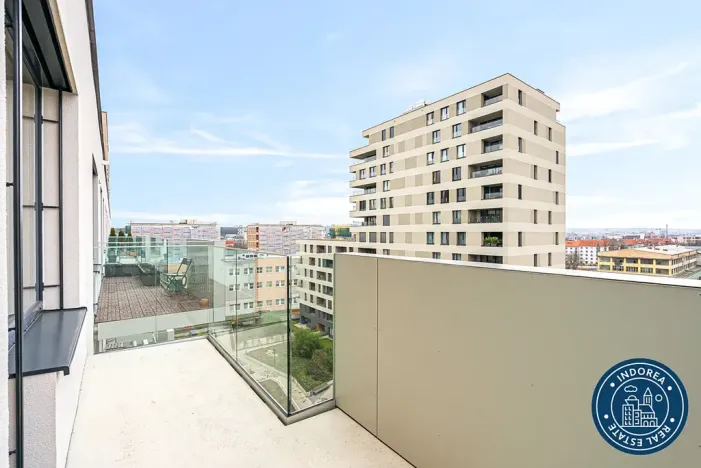 Pronájem bytu 1+kk, Praha - Vysočany, Fafkových, 35 m2