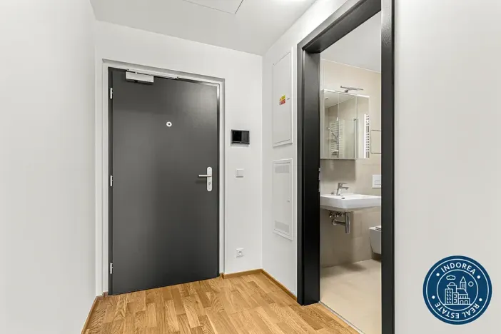 Pronájem bytu 1+kk, Praha - Vysočany, Fafkových, 33 m2