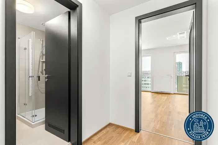 Pronájem bytu 1+kk, Praha - Vysočany, Fafkových, 33 m2