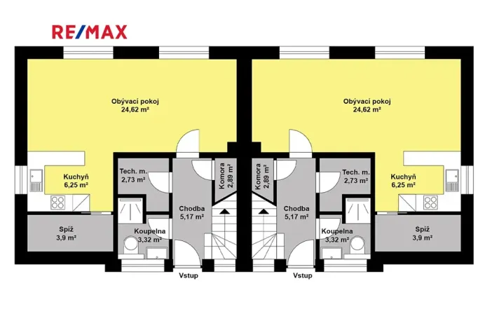 Pronájem rodinného domu, Veltruby, 97 m2