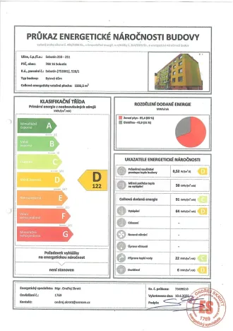 Prodej bytu 2+1, Sobotín, 60 m2