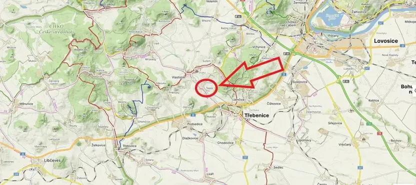 Prodej zahrady, Třebenice, 14667 m2