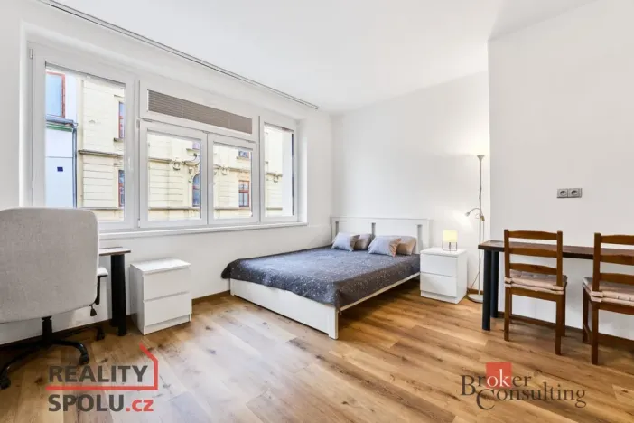 Pronájem bytu 1+kk, Brno - Trnitá, Špitálka, 30 m2