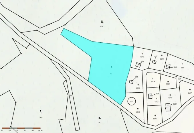 Prodej pozemku, Stružnice - Bořetín, 2913 m2