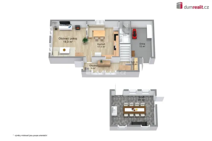 Prodej chaty, Frymburk - Blatná, 100 m2