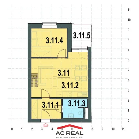 Prodej bytu 3+kk, Vrchlabí - Hořejší Vrchlabí, Horská, 64 m2