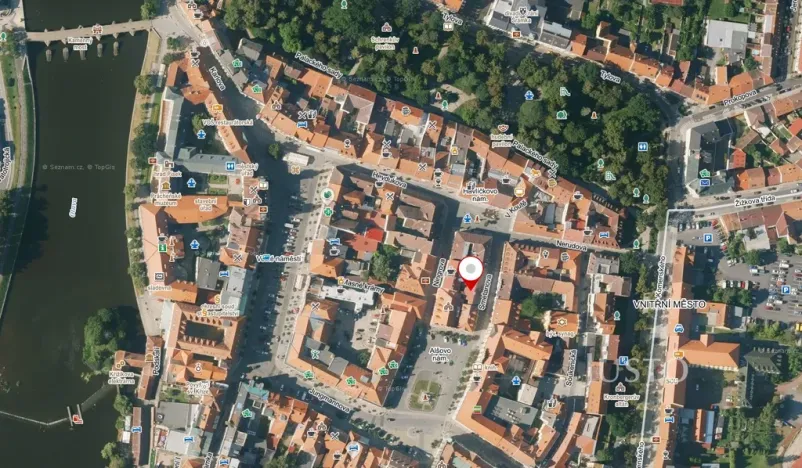 Pronájem obchodního prostoru, Písek - Vnitřní Město, Smetanova, 21 m2