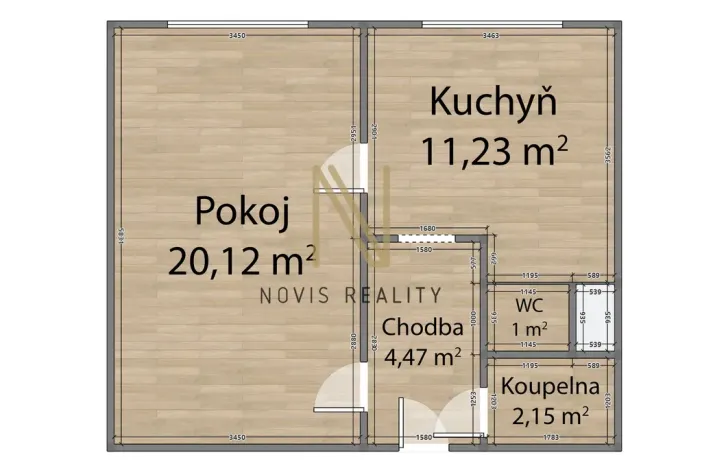 Prodej bytu 1+1, Holýšov, Pod Makovým vrchem, 38 m2